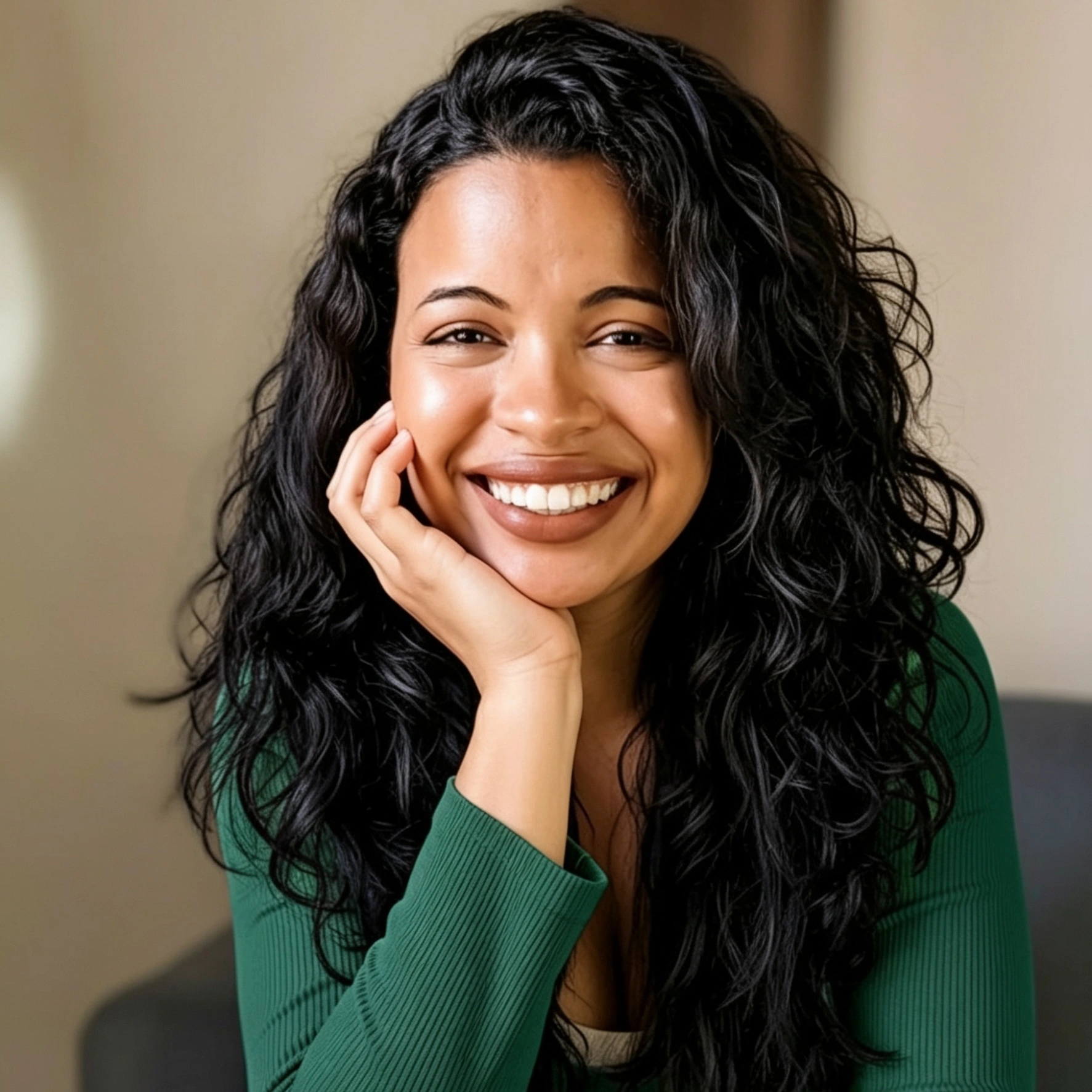 Elinairam Sandoval sorrindo, UGC Creator